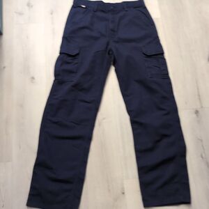 Carhartt Flame Resistant Cargo Pants Men's 36 DARK NAVY Workwear Cat 2 Carhartt